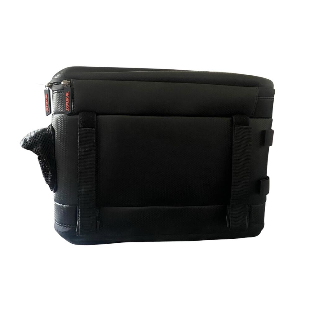 Hard Shell Waterproof Bike Bag for Rear Rack Reflector Rain Cover Shoulder Strap - Picture 14 of 16